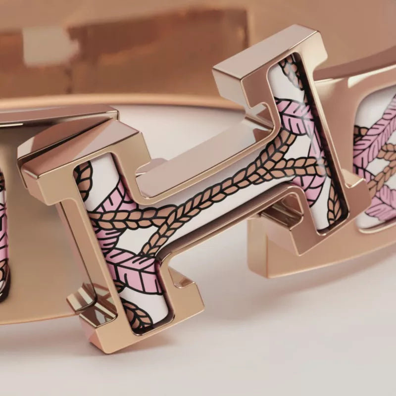 HermèsClic H Grand Apparat Bracelet Rose Gold Plated