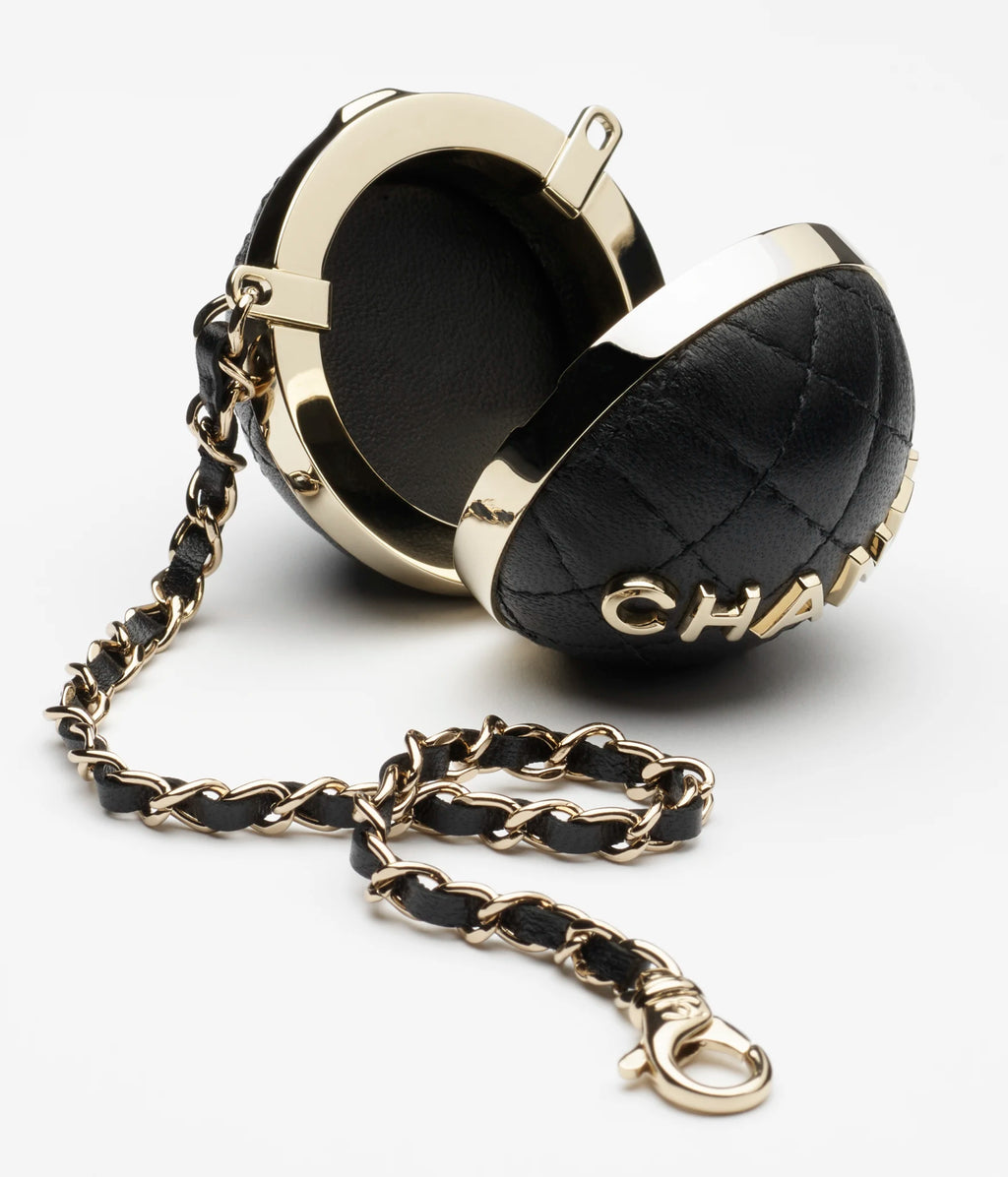Chanel Mini Bag Charm - Black
