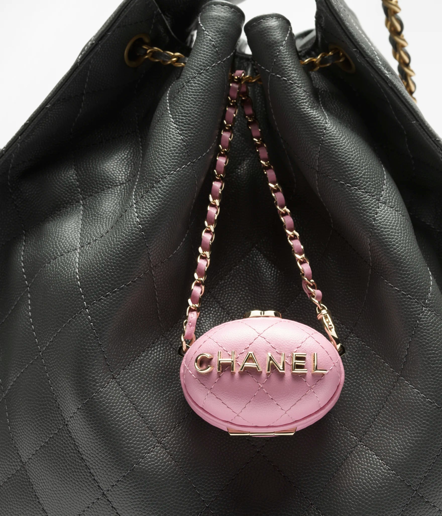 Chanel Mini Bag Charm Lambskin