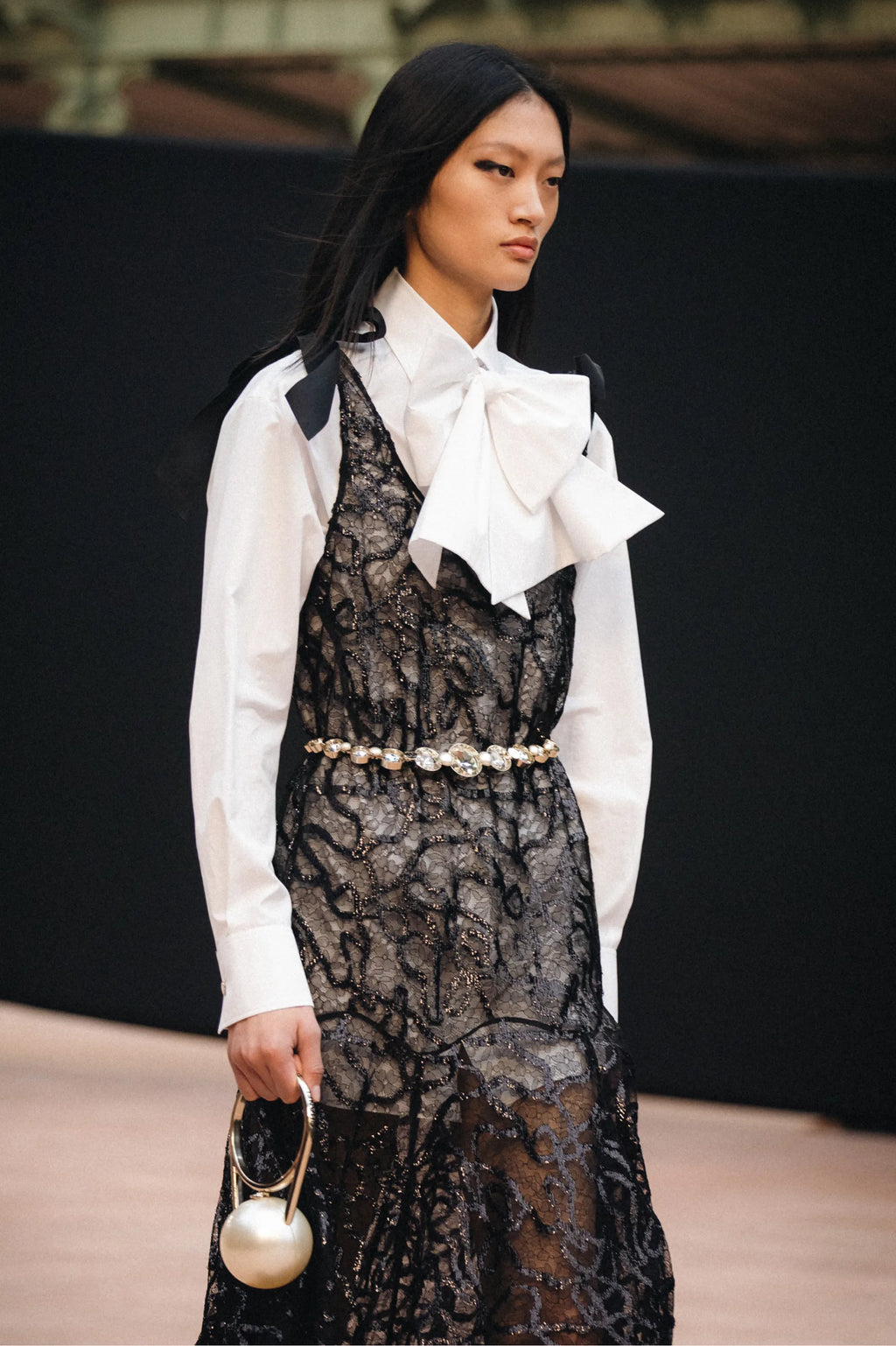 Chanel Short Dress in Cotton Poplin