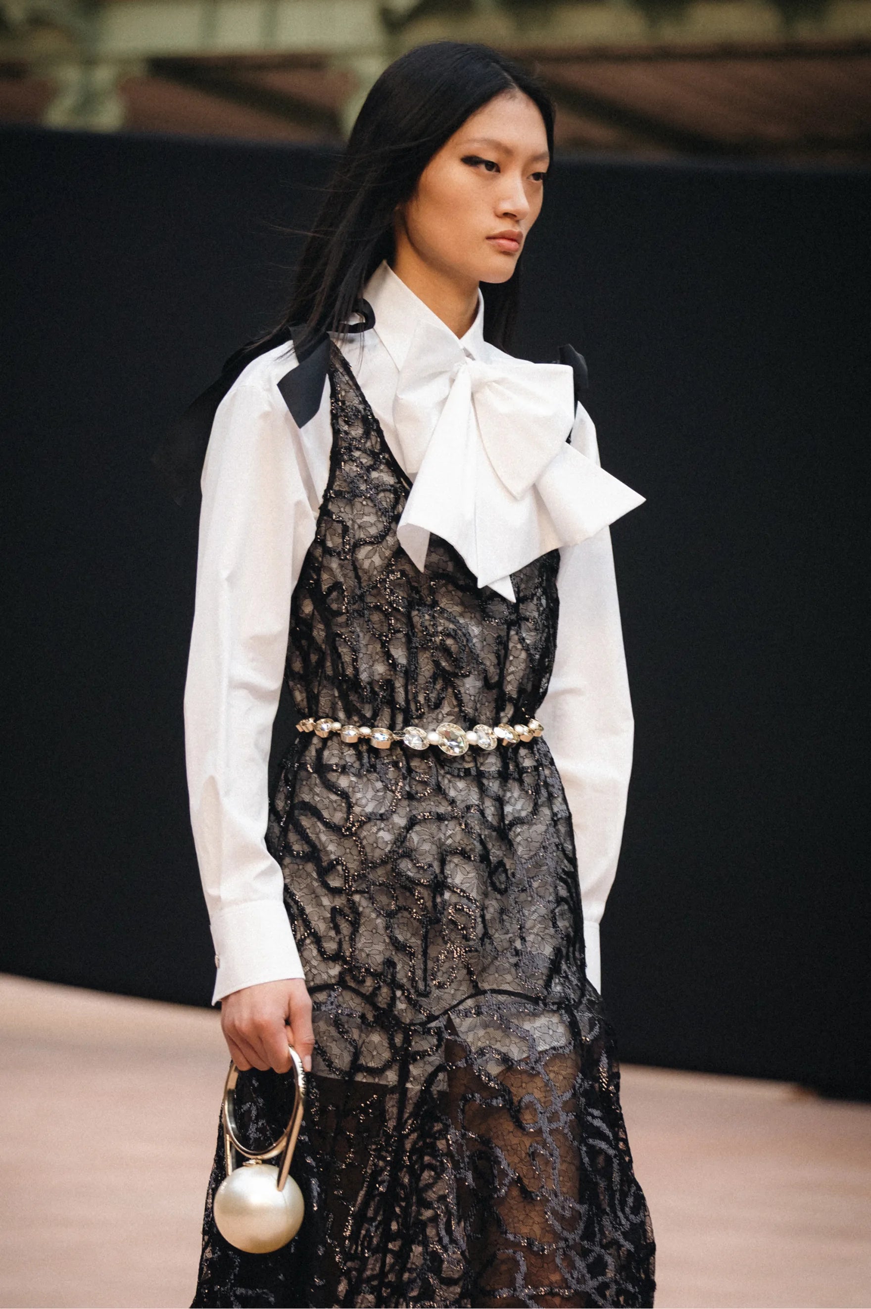 Chanel Short Dress in Cotton Poplin