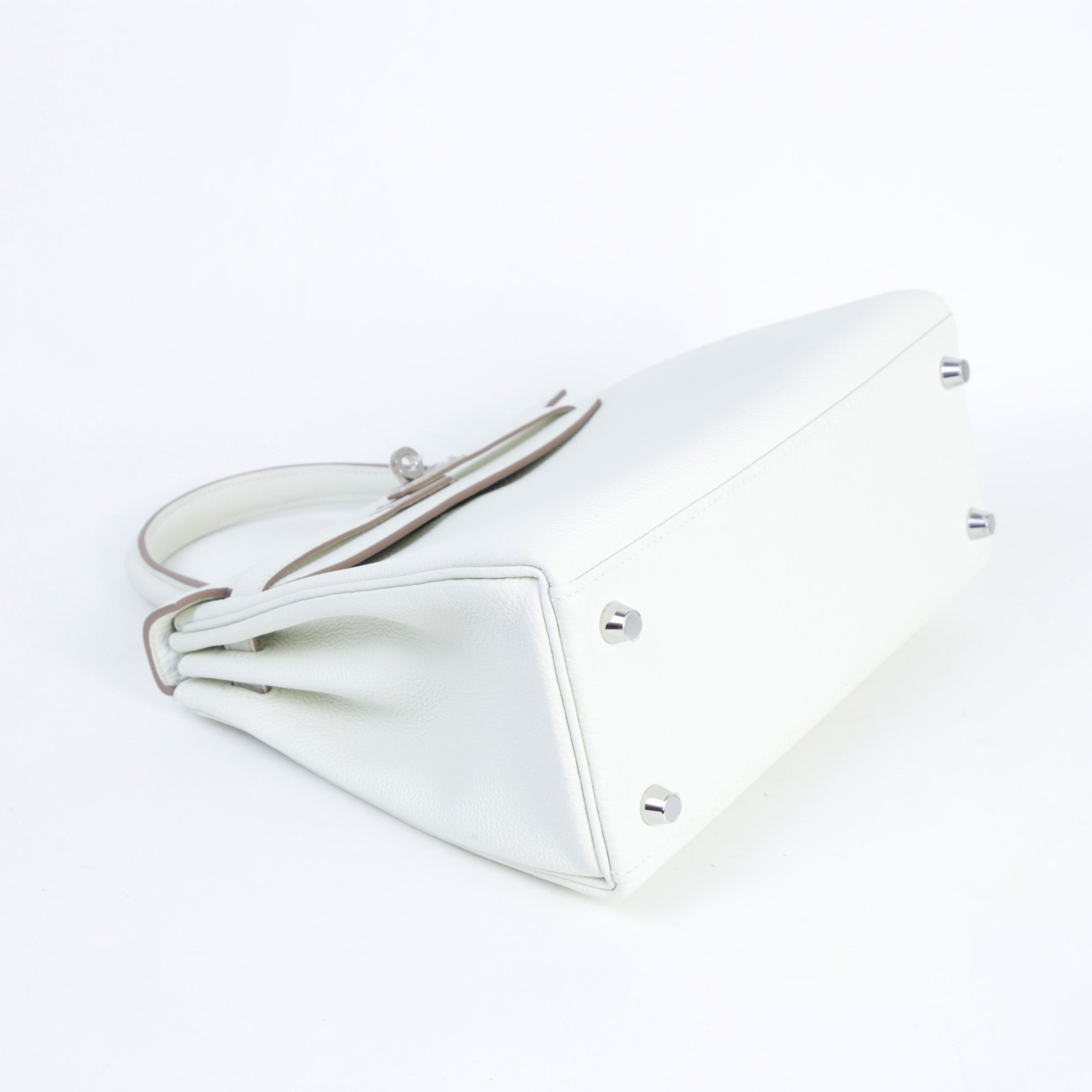 Hermès Kelly 25 Mushroom PHW