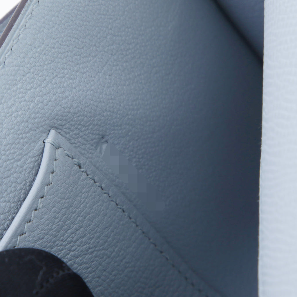 Hermès Kelly Cut Bleu Glacier Epsom PBHW