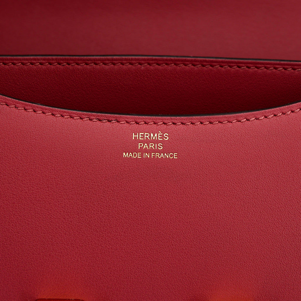 Hermès Constance Mini Rouge Grenat GHW