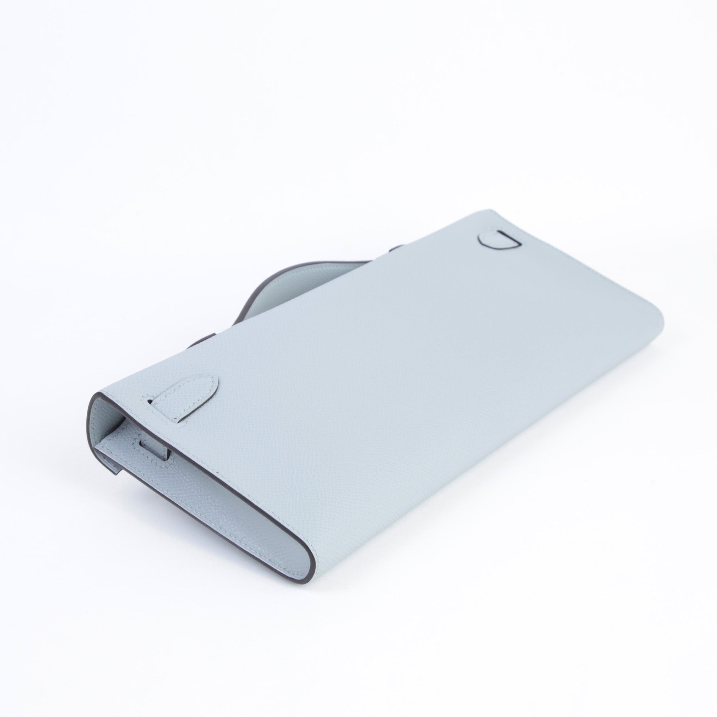 Hermès Kelly Cut Bleu Glacier Epsom PBHW