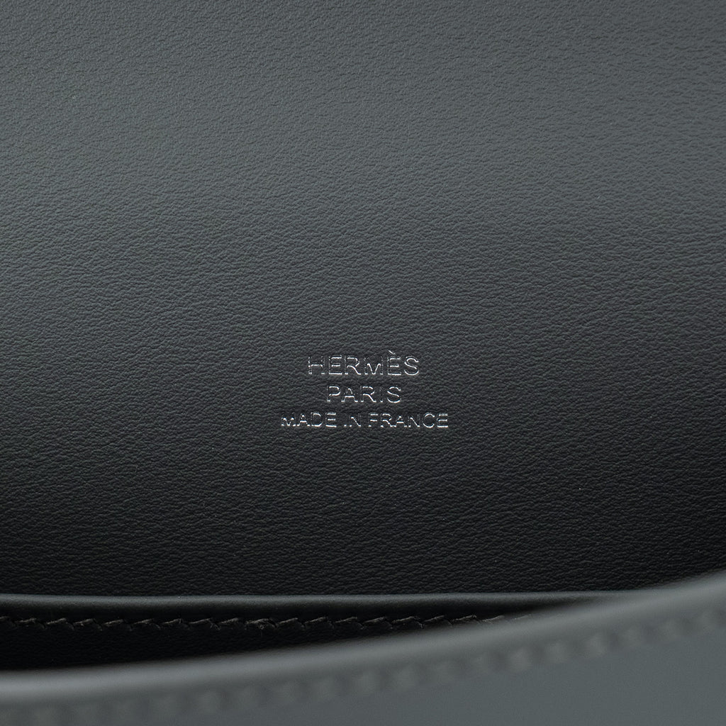 Hermès Kelly Pochette Swift Vert Mangrove PHW