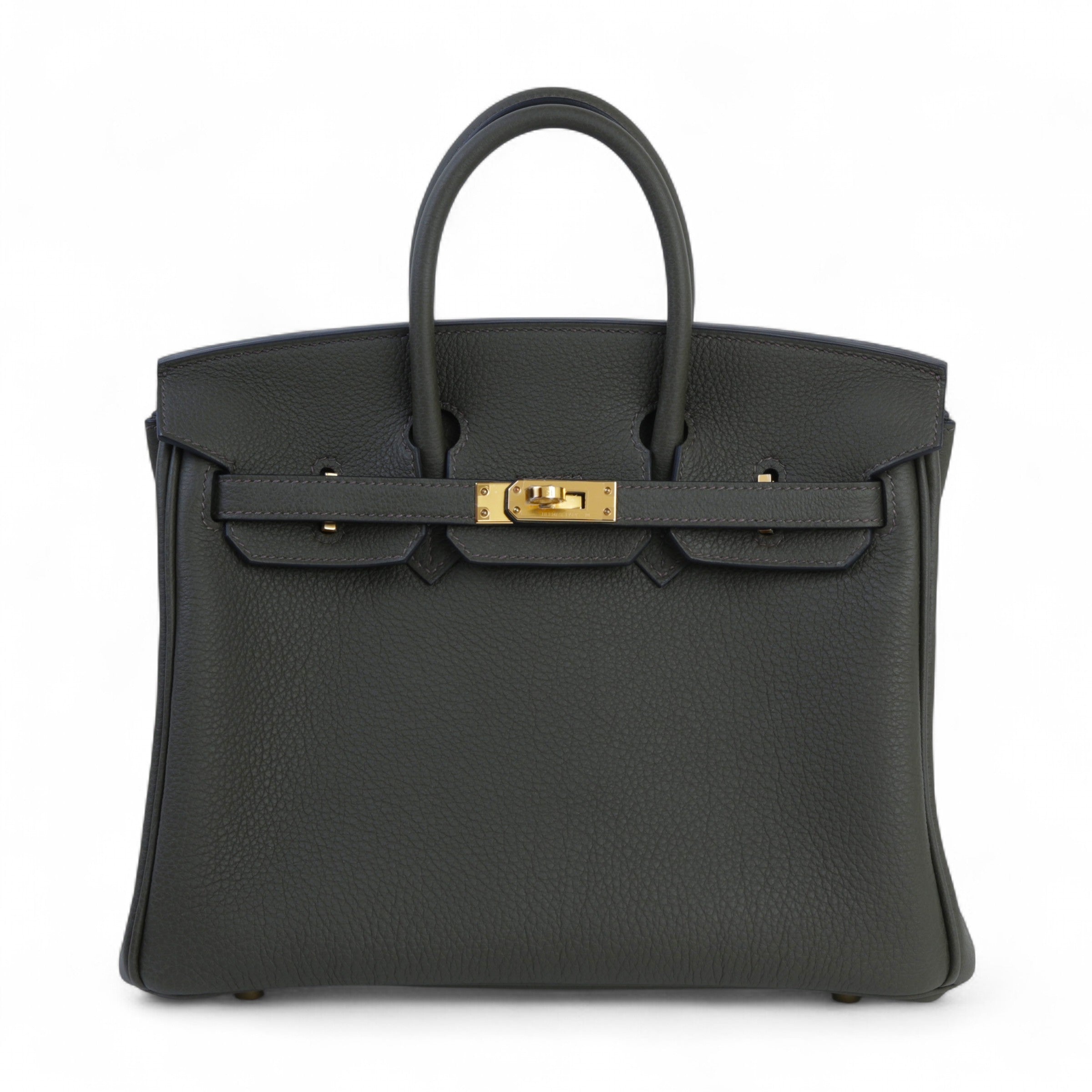 Hermès Birkin 25 Vert De Gris GHW