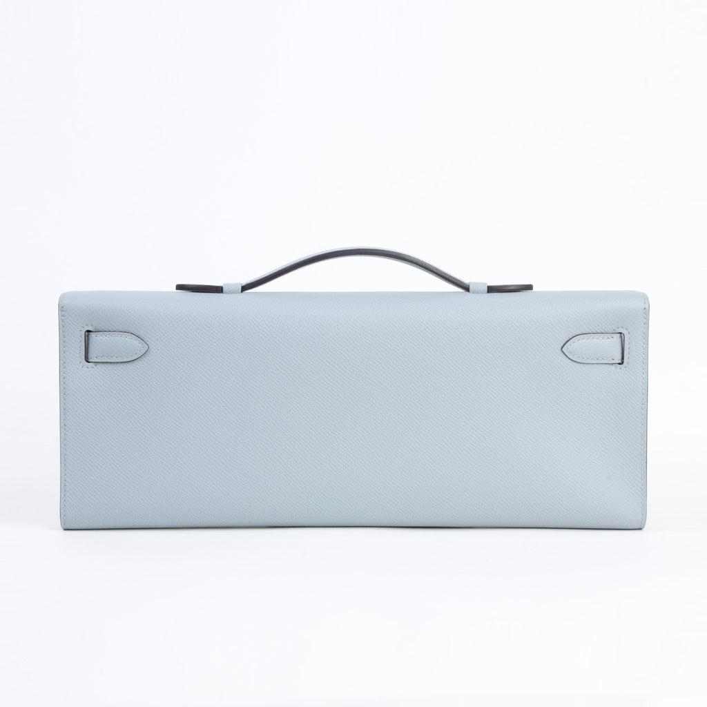 Hermès Kelly Cut Bleu Glacier Epsom PBHW