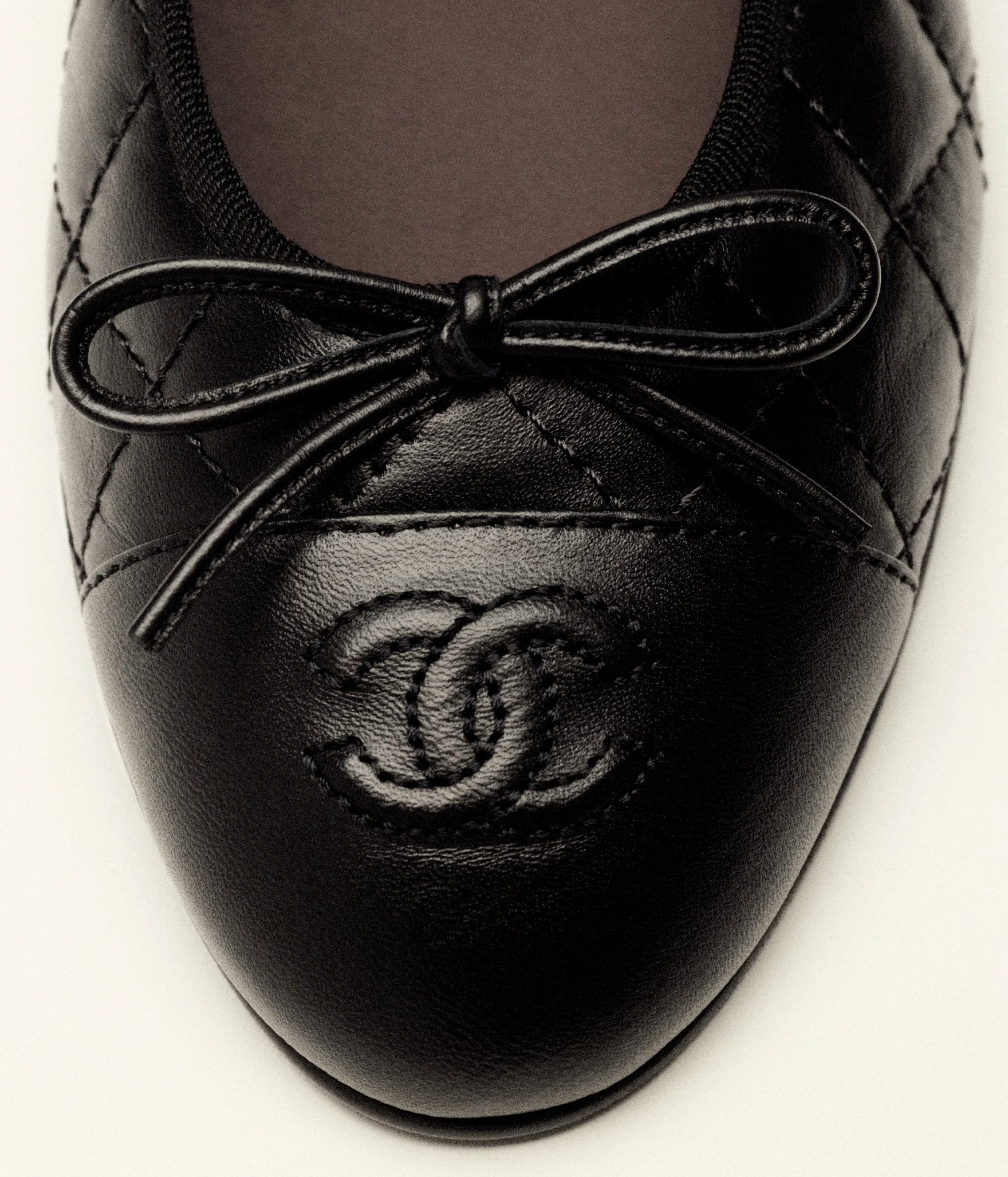 Chanel Ballerinas in Aged Veal
