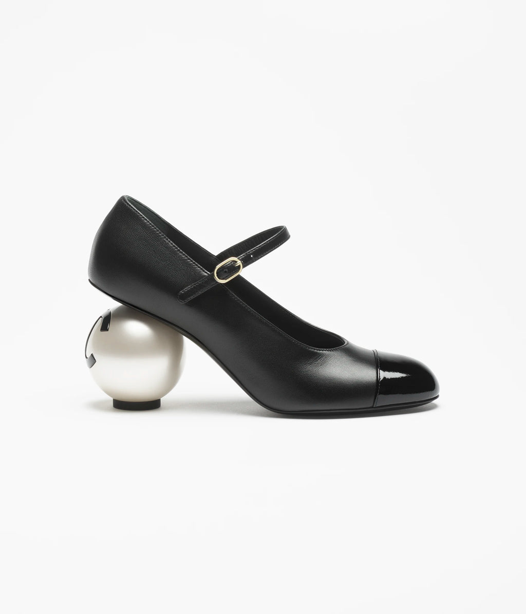 Chanel Mary Janes Black