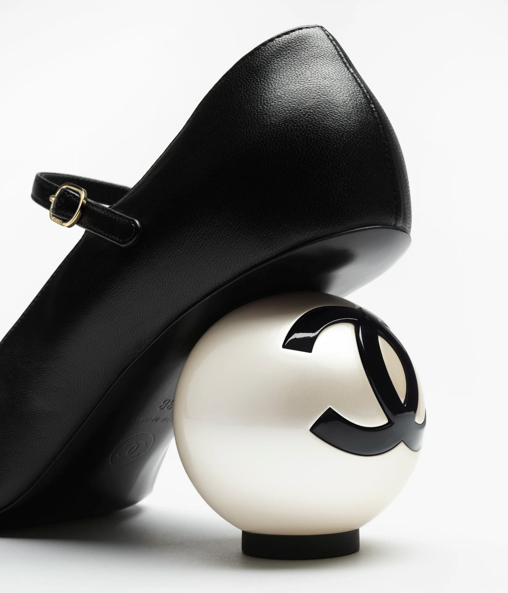 Chanel Mary Janes Black