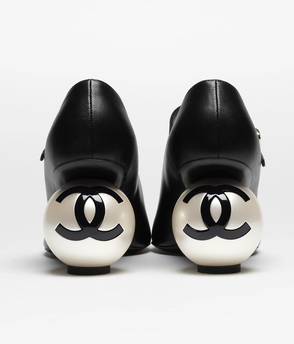 Chanel Mary Janes Black