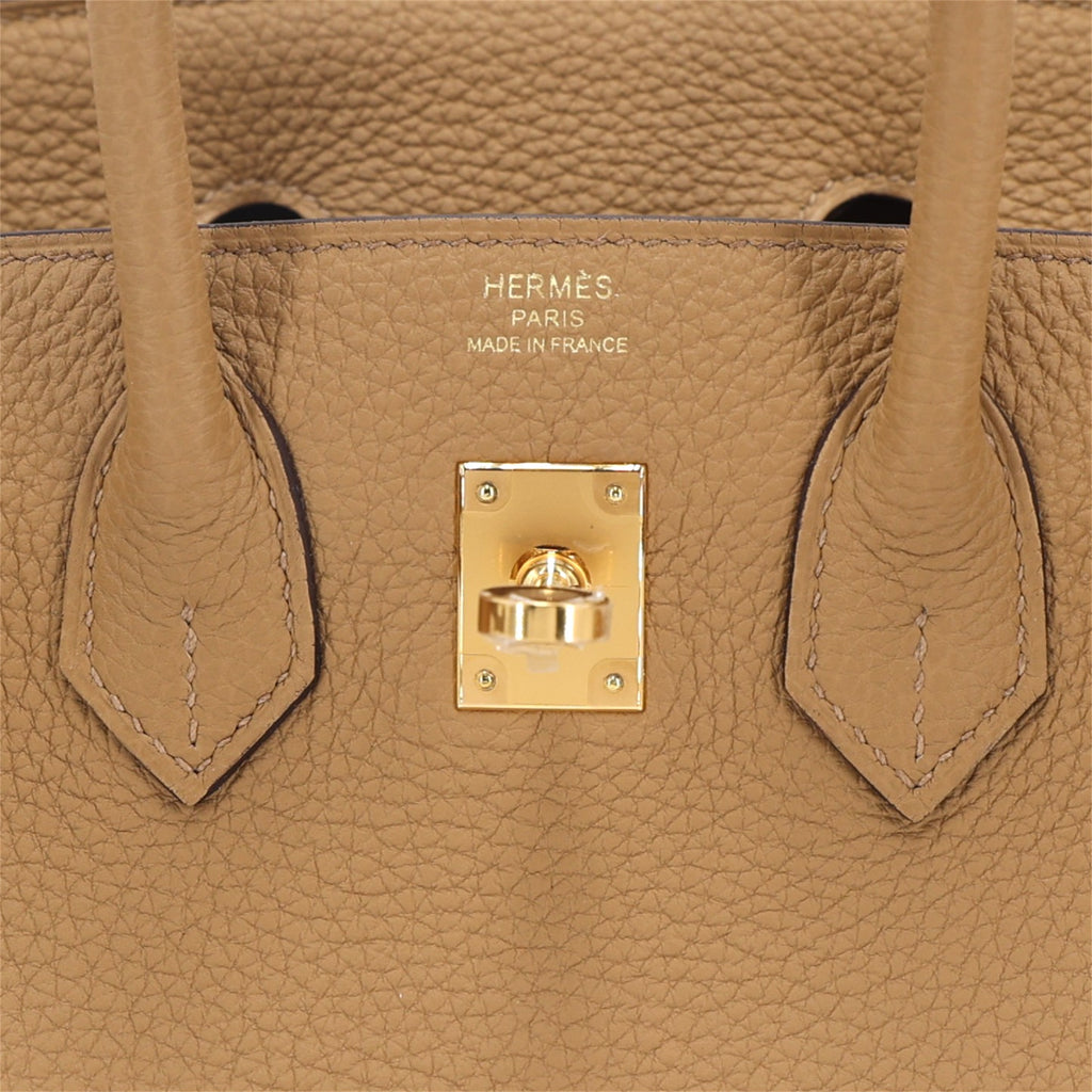 Hermès Birkin 25 Biscuit GHW