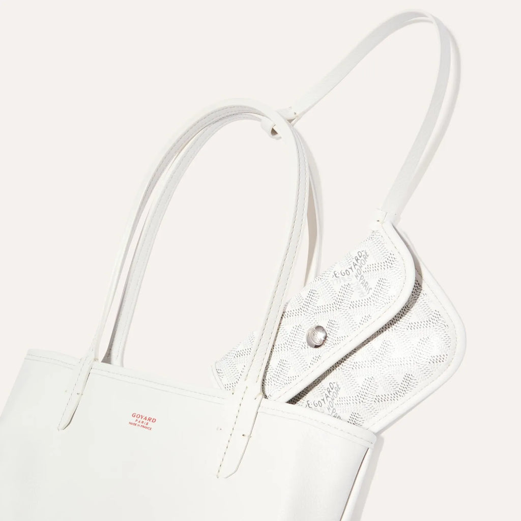 Goyard Anjou Mini Bag White