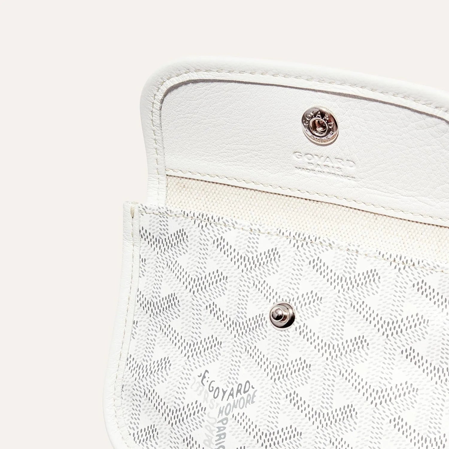 Goyard Anjou Mini Bag White
