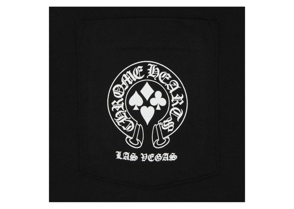 Chrome Hearts Las Vegas Nevada Pocket T-Shirt Black