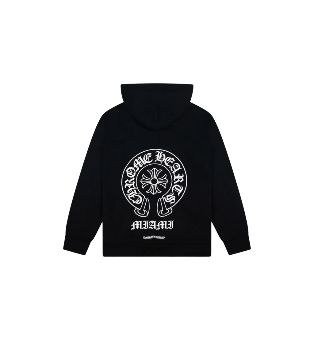 Chrome Hearts Miami Exclusive Pullover Hoodie "Black"