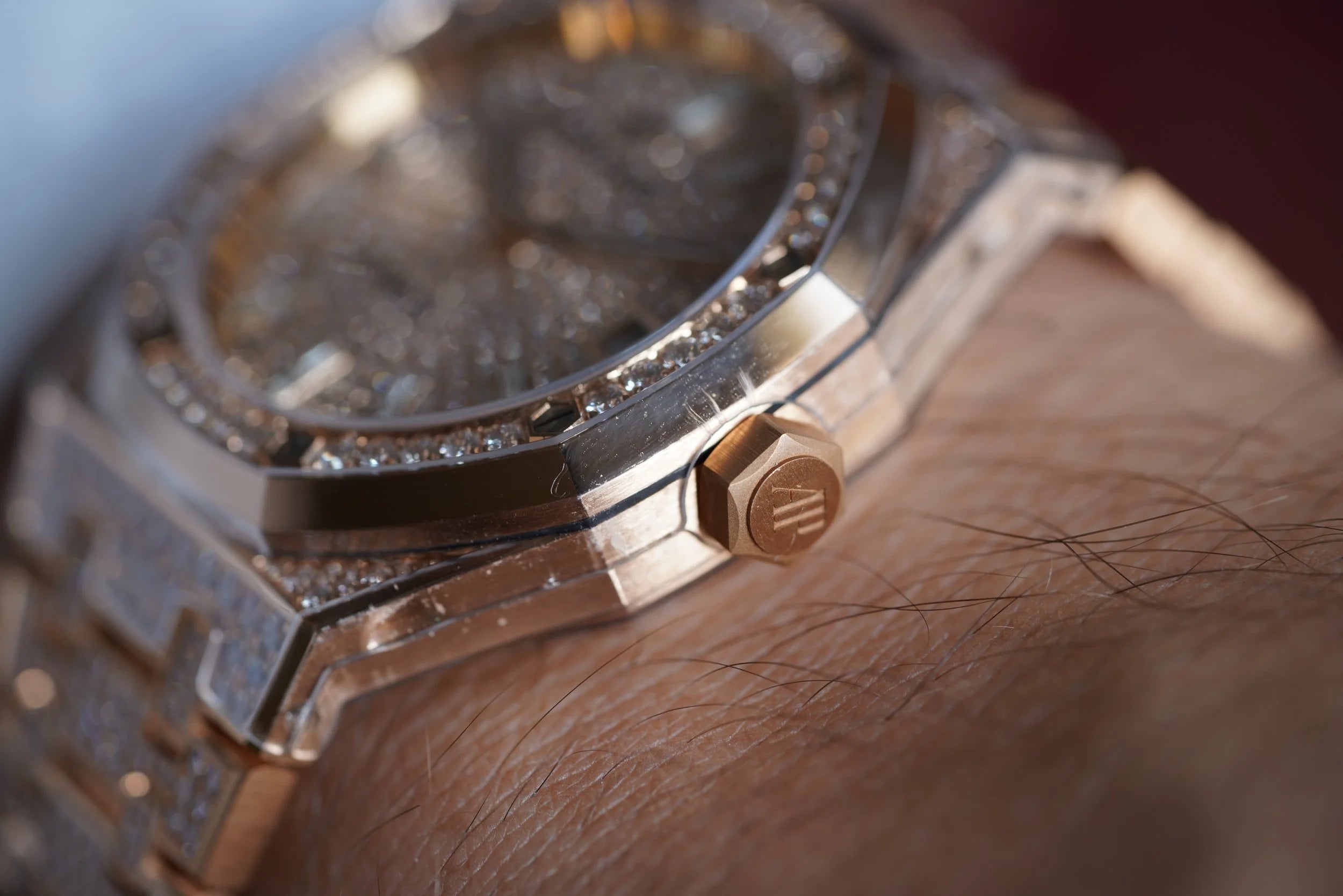 Audemars Piguet Royal Oak Automatic Diamond Watch 15452OR.ZZ.1258OR.02