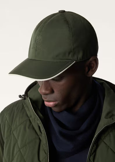 Loro Piana Baseball Cap Ireland Green/Ivory
