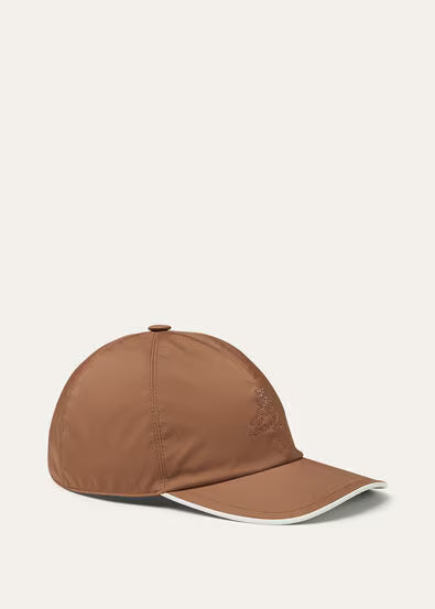 Loro Piana Baseball Cap Chestnut/Ivory