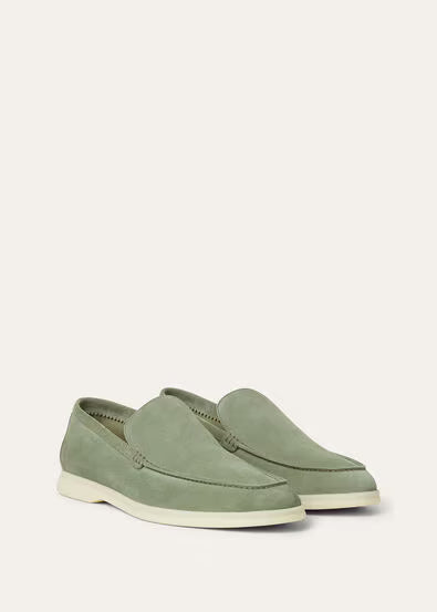 Loro Piana Mens Summer Walk Loafers Shamrock