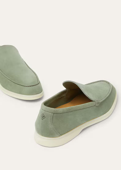Loro Piana Mens Summer Walk Loafers Shamrock
