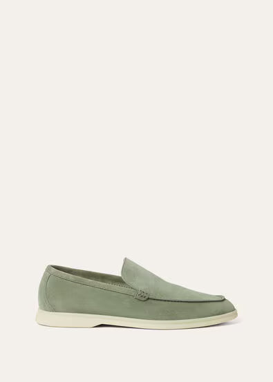Loro Piana Mens Summer Walk Loafers Shamrock