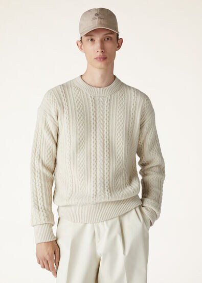 Loro Piana Baseball Grain Beige