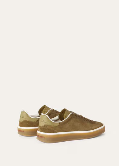 Loro Piana Tennis Walk Sneaker Tundra Green