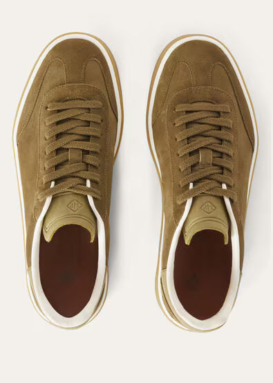 Loro Piana Tennis Walk Sneaker Tundra Green