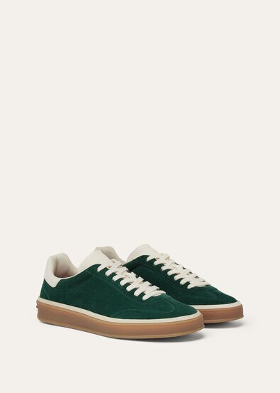 Loro Piana Tennis Walk Sneaker  Mapo Green