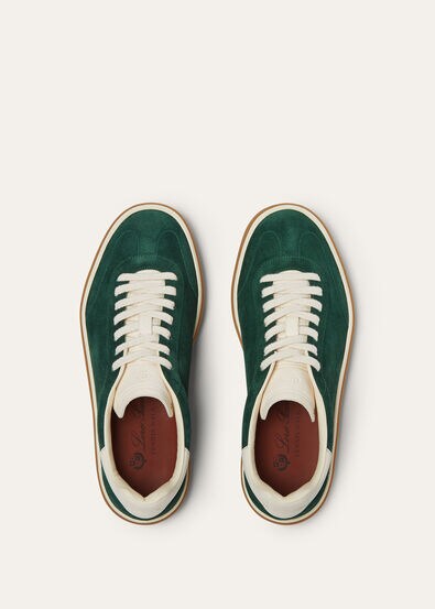Loro Piana Tennis Walk Sneaker  Mapo Green
