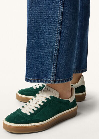 Loro Piana Tennis Walk Sneaker  Mapo Green