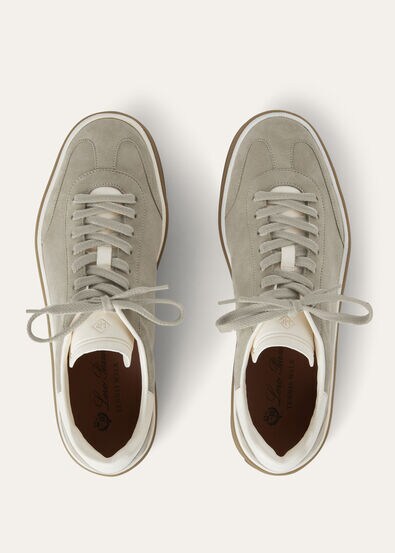 Loro Piana Tennis Walk Sneaker Pearl Powder