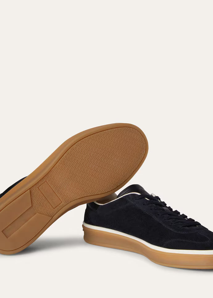 Loro Piana Tennis Walk Sneaker Blue Navy