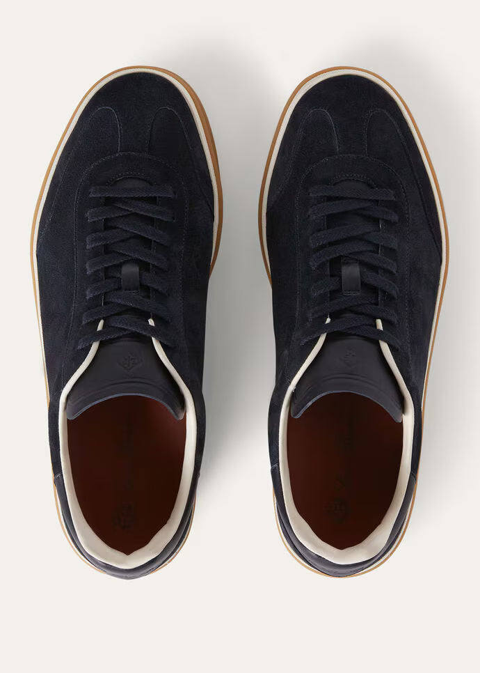 Loro Piana Tennis Walk Sneaker Blue Navy