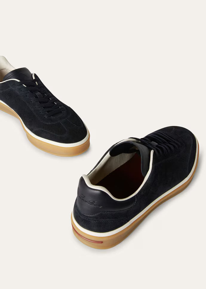 Loro Piana Tennis Walk Sneaker Blue Navy