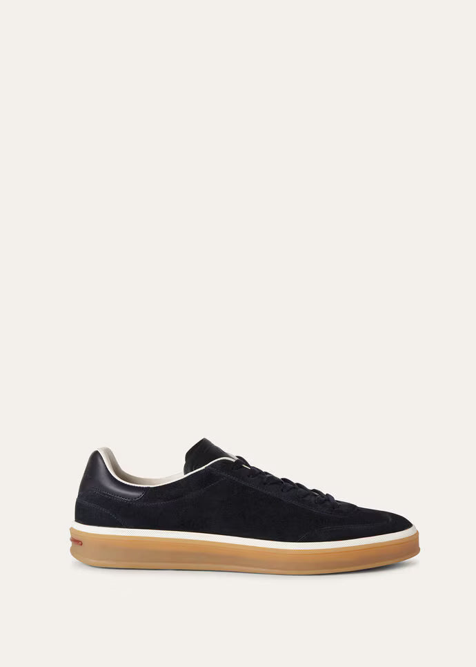 Loro Piana Tennis Walk Sneaker Blue Navy