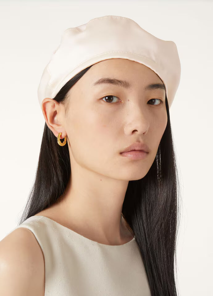 Loro Piana Bubble Hoop Earrings Brass