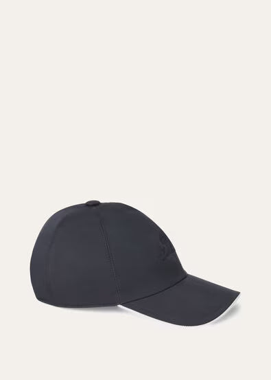 Loro Piana Baseball Cap Tonal Navy Blue/Ivory