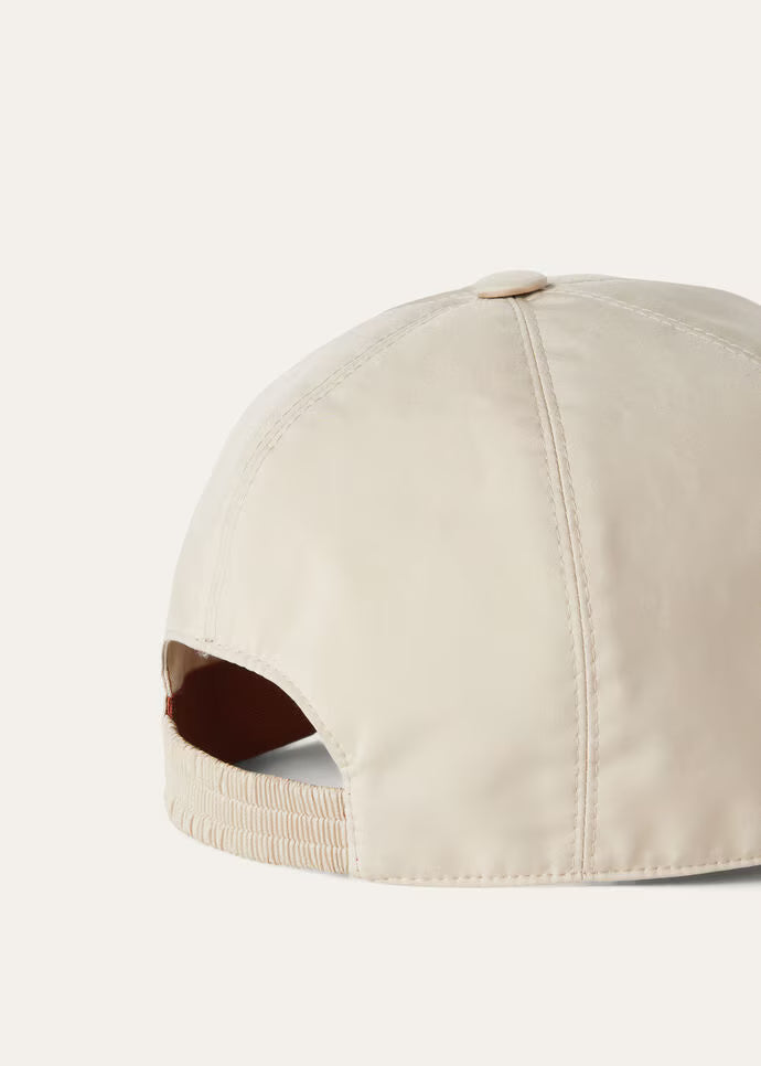 Loro Piana Baseball Cap Sand Shell/Ivory