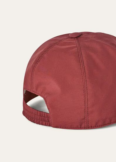 Loro Piana Baseball Cap Bourgogne/Ivory