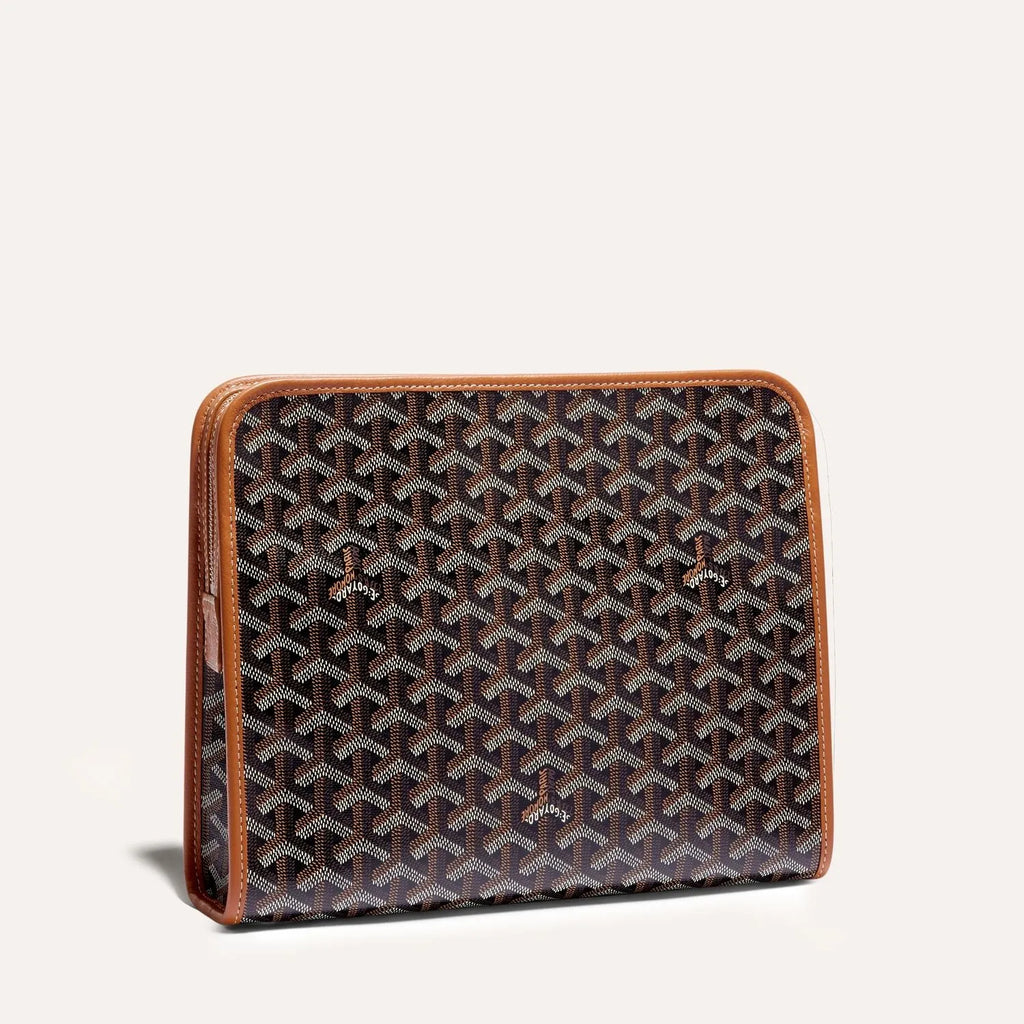 Goyard Jouvence GM Toiletry Bag Brown