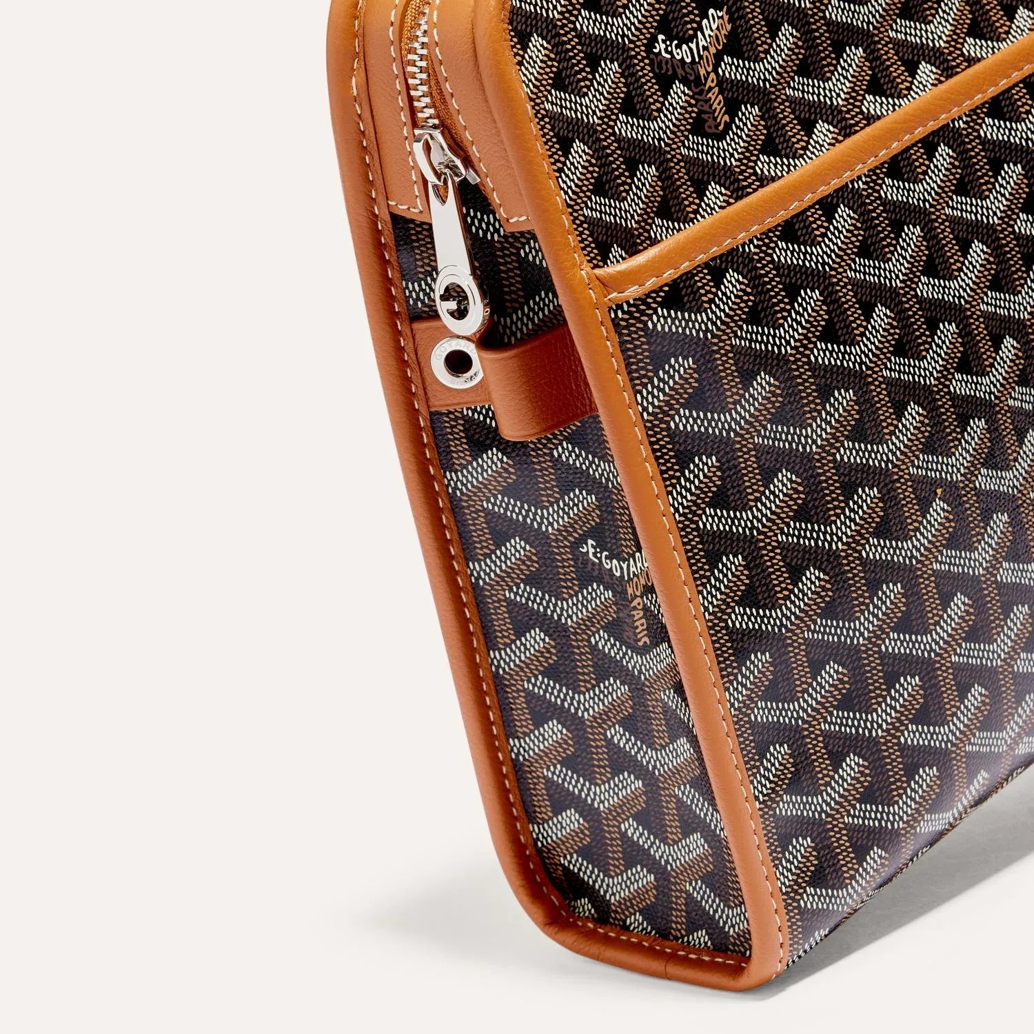Goyard Jouvence GM Toiletry Bag Brown