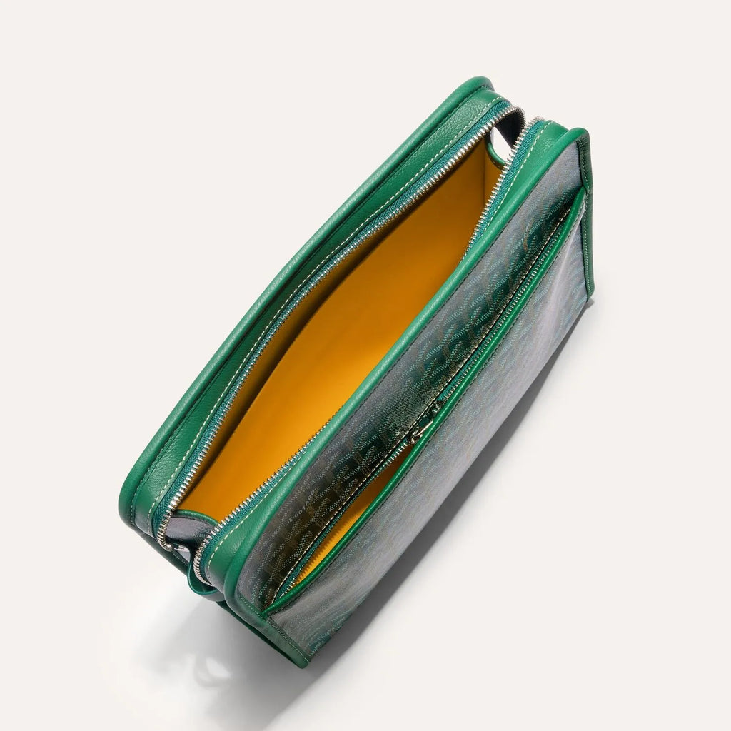 Goyard Jouvence GM Toiletry Bag Green
