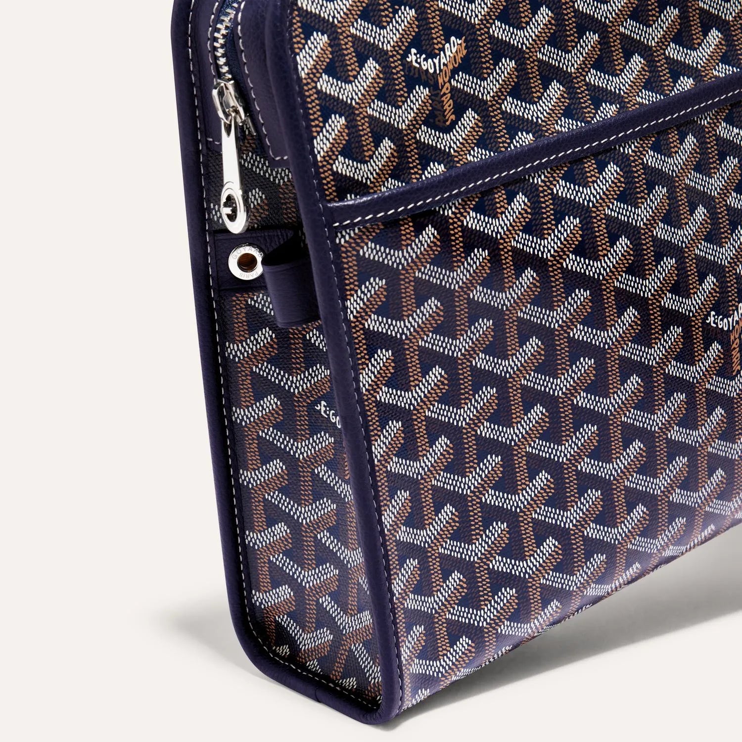 Goyard Jouvence GM Toiletry Bag Navy Blue