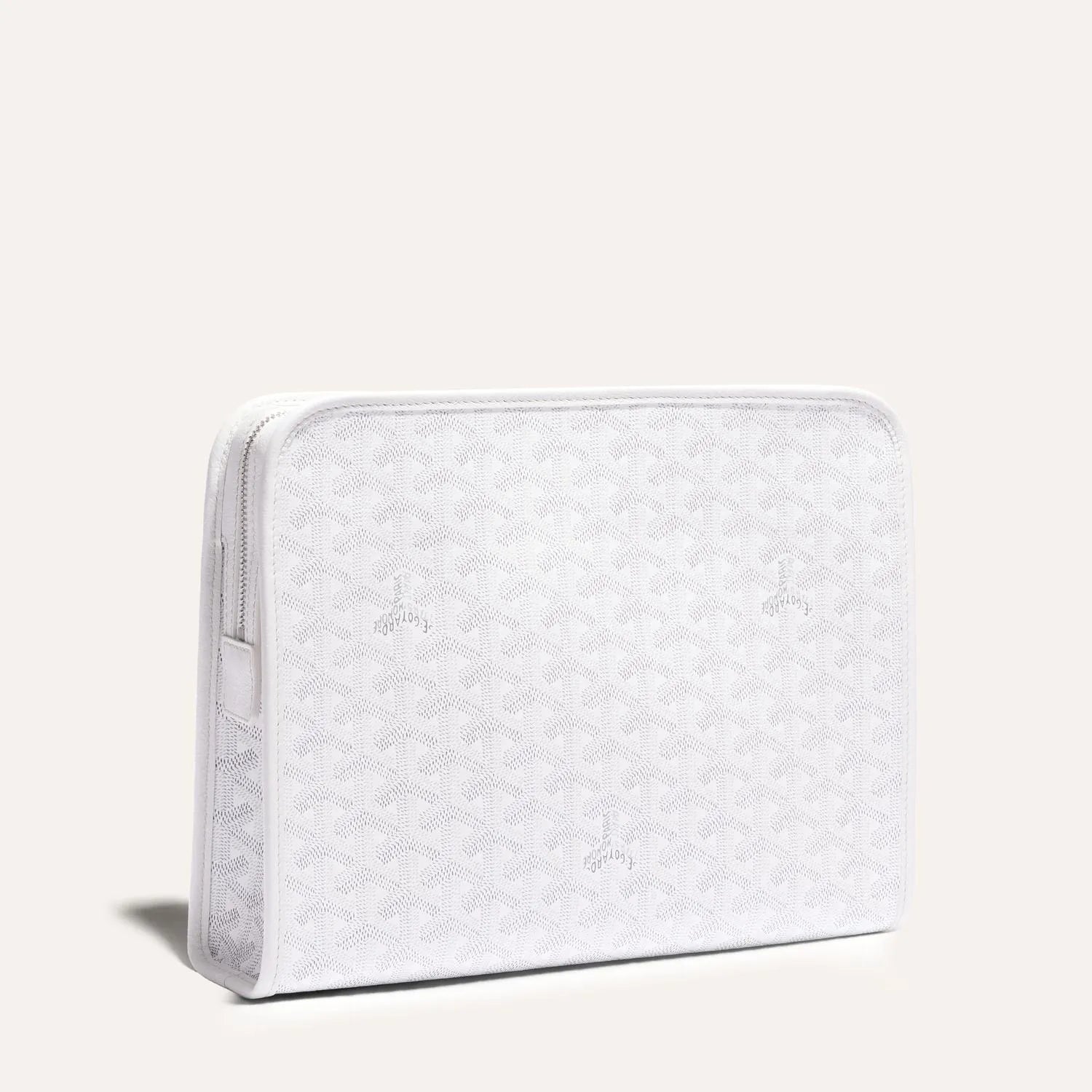 Goyard Jouvence GM Toiletry Bag White