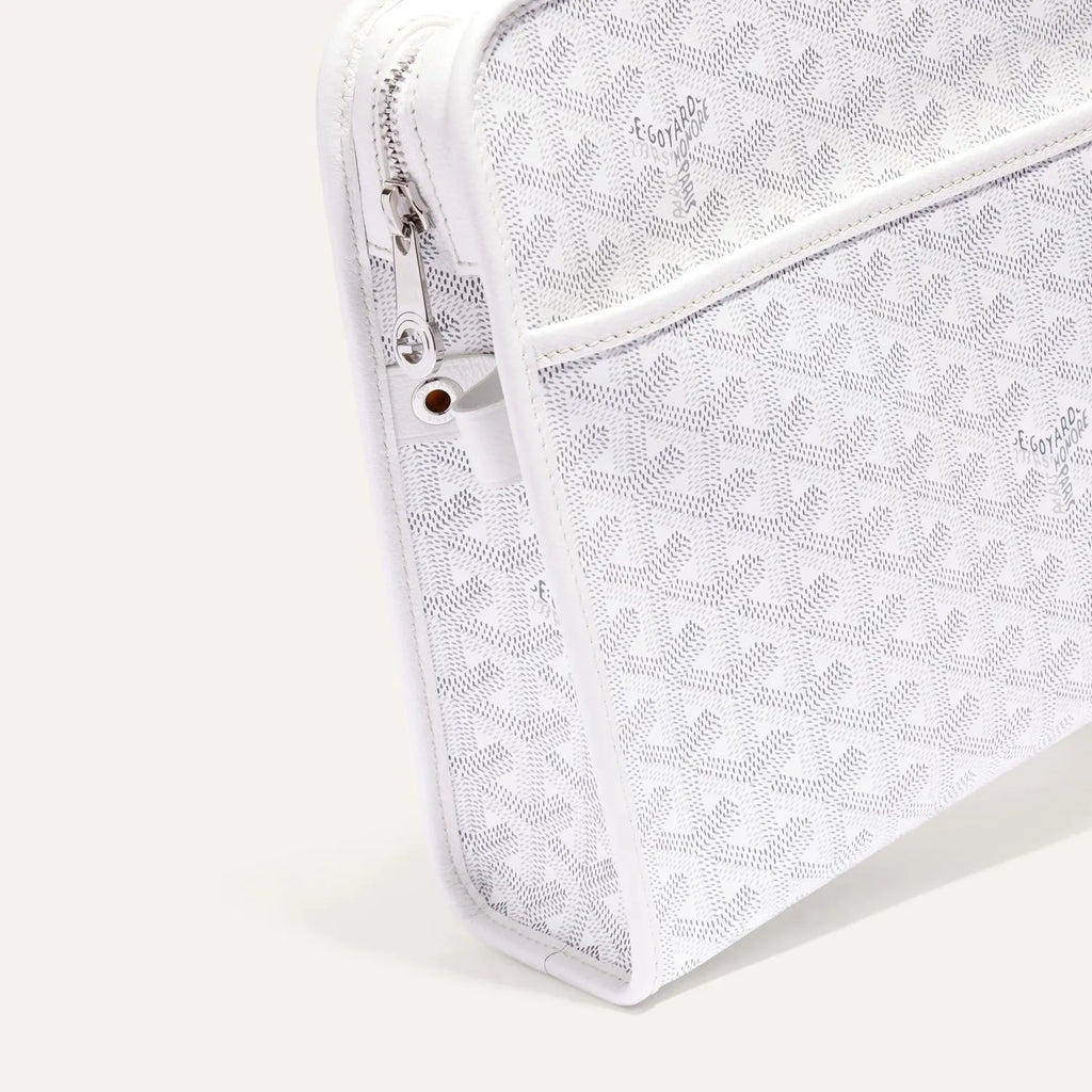 Goyard Jouvence GM Toiletry Bag White