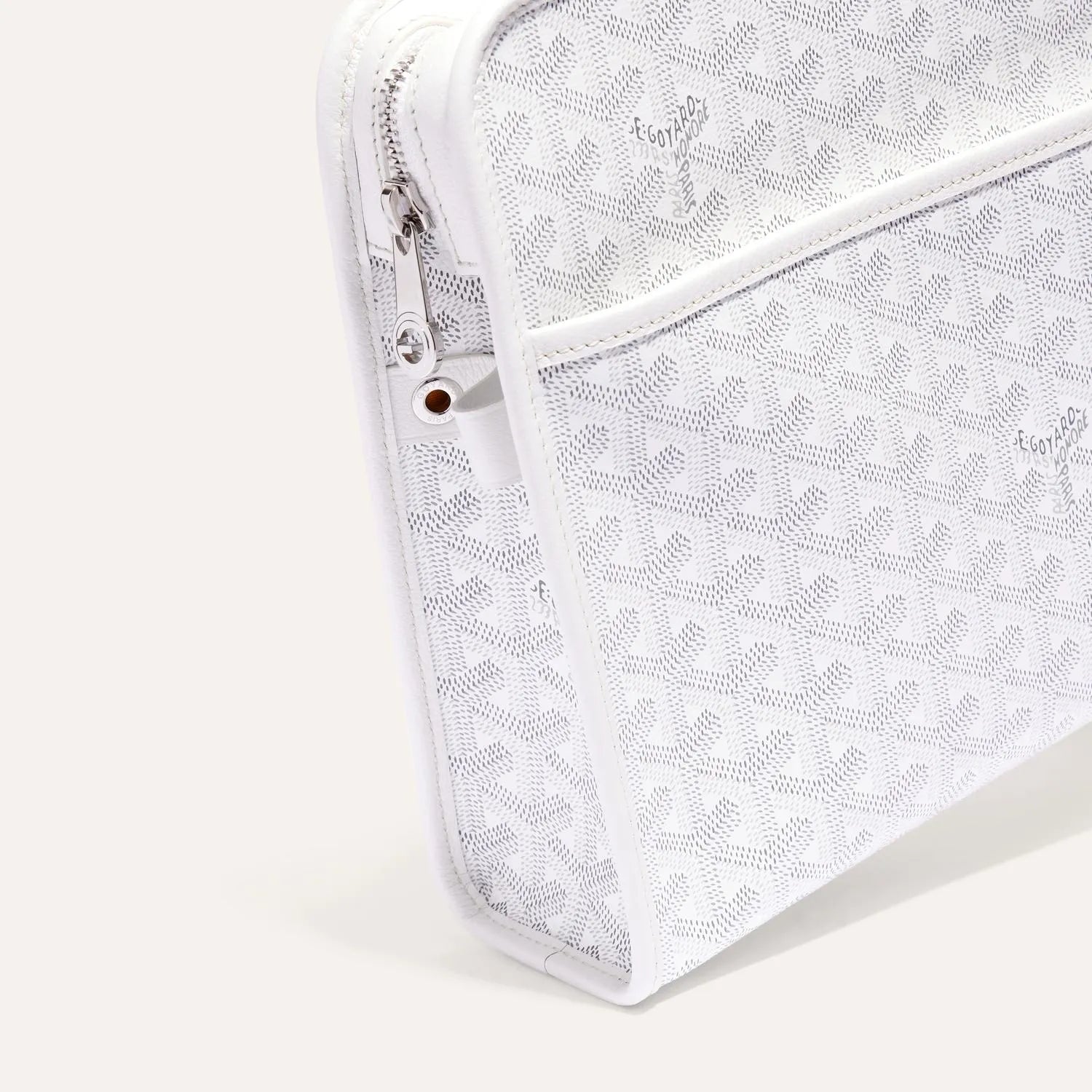 Goyard Jouvence GM Toiletry Bag White