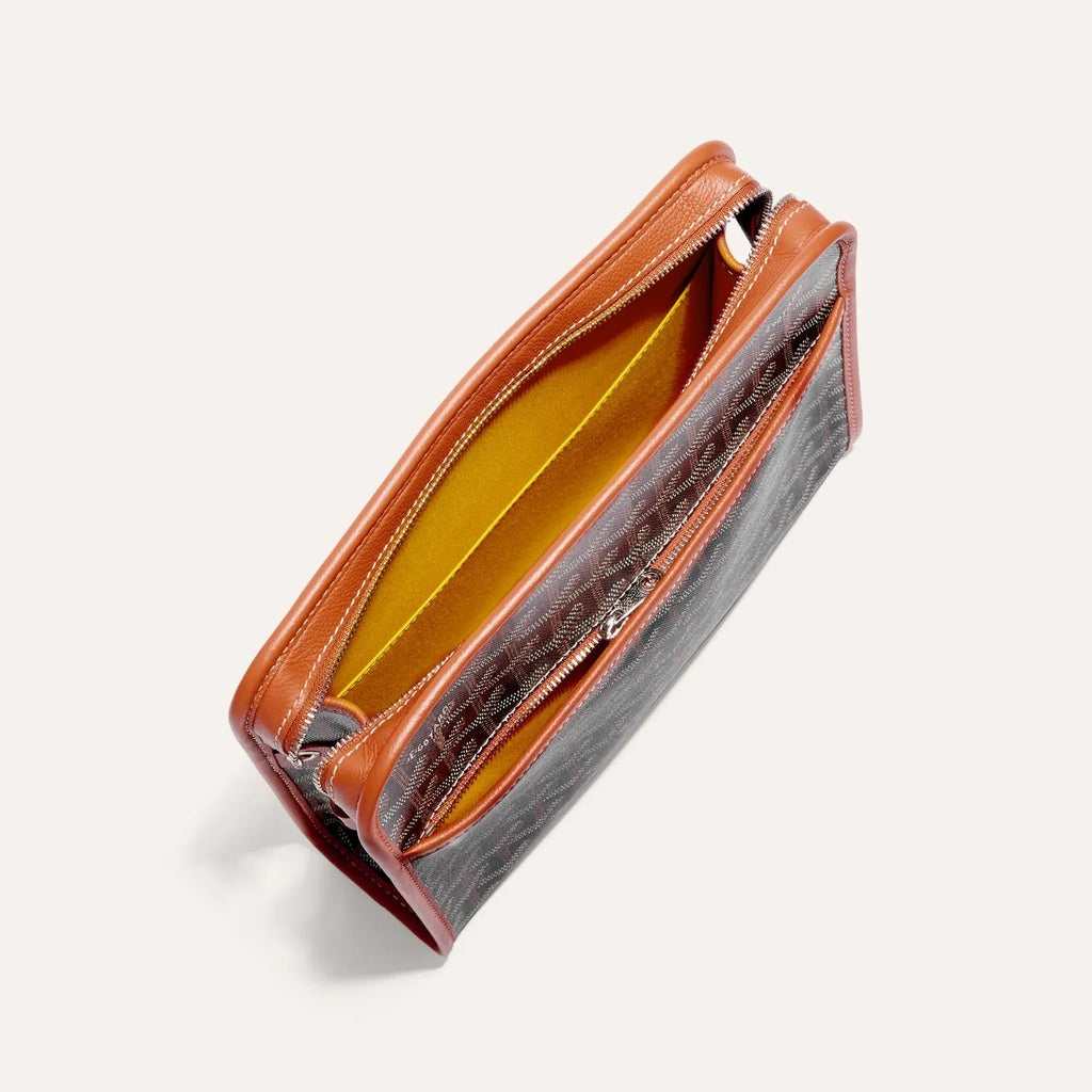 Goyard Jouvence MM Toiletry Bag Black & Tan
